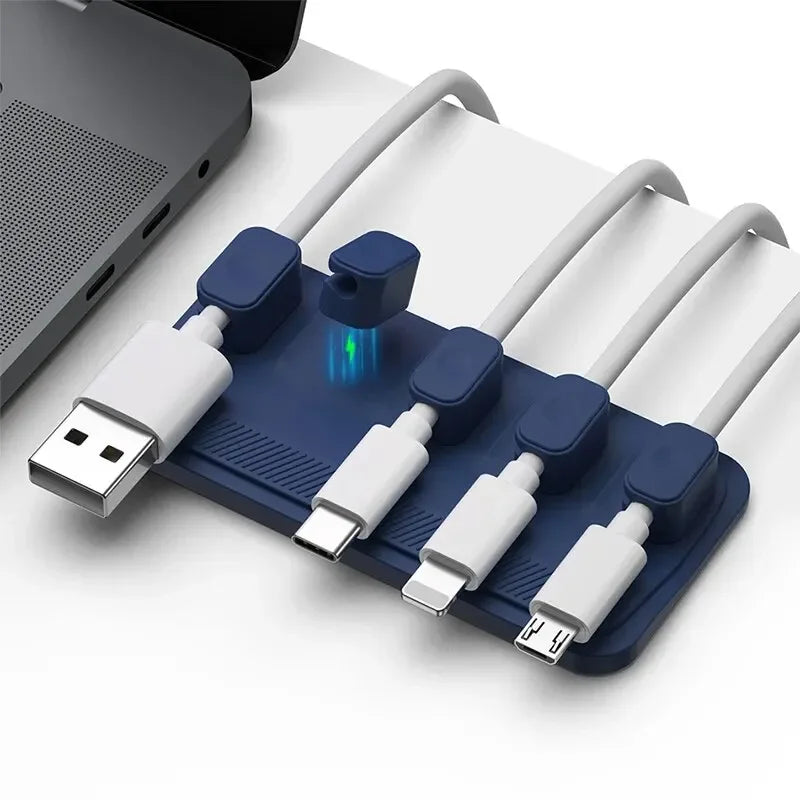 Kovancy Nomad Magnetic Cable Anchor — Car & Desktop Multi-Purpose Holder - Kovancy