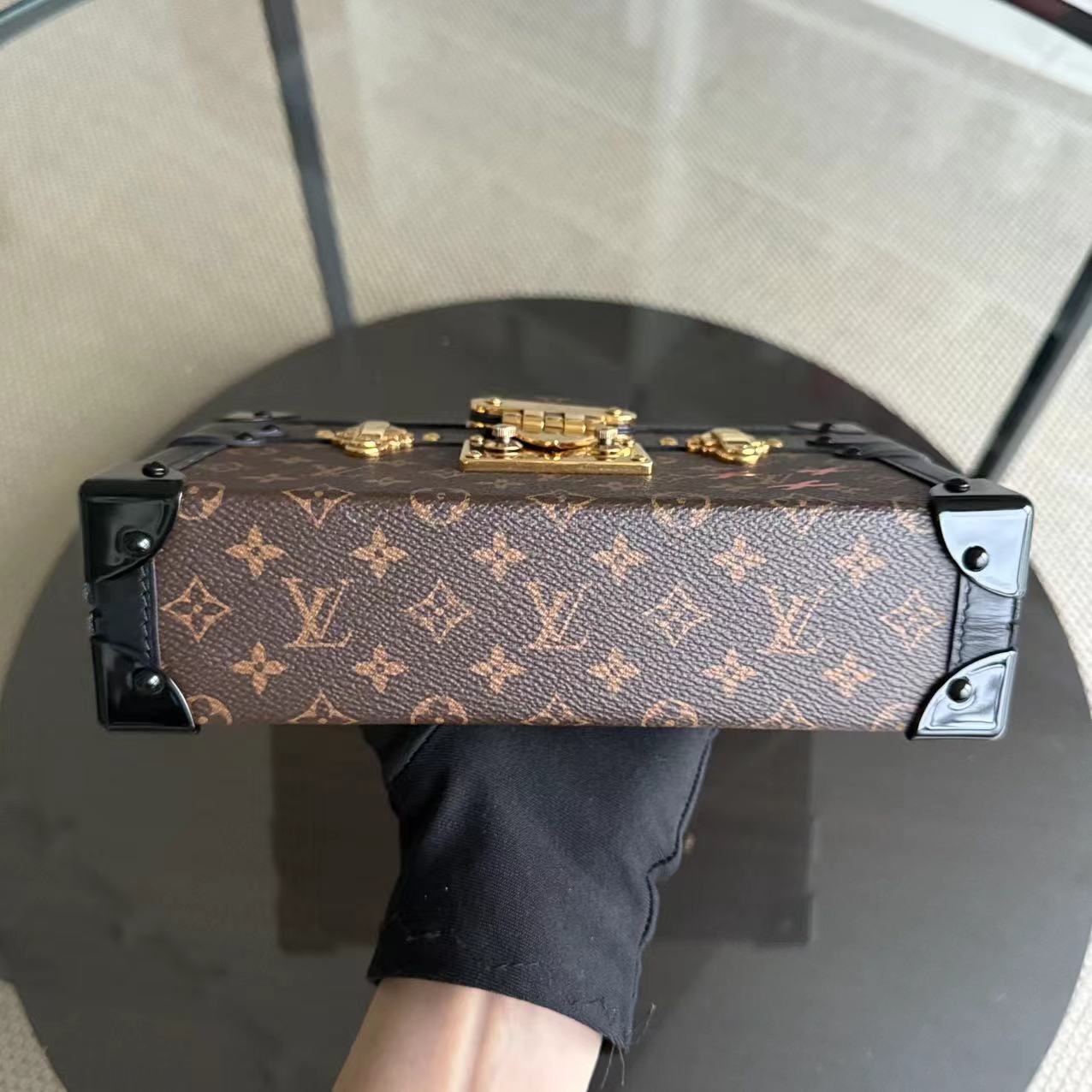 Petite Malle - Sac bandoulière Monogram Box - Kovancy