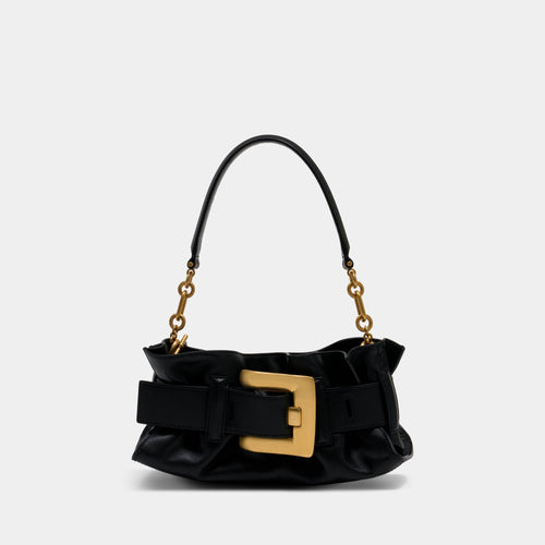 Sac Porté Épaule Anthem Mini - Cuir - Noir — Kovancy