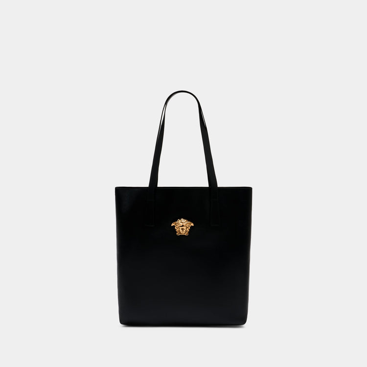 Cabas - Versace - Cuir - Noir