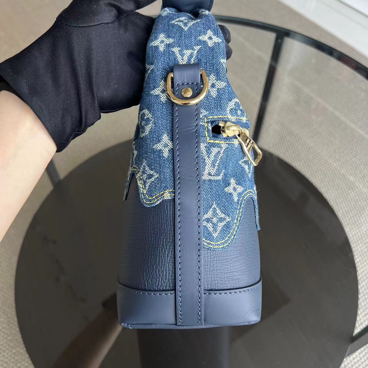 Sac à main Japanese Cruiser Denim Bleu - Kovancy