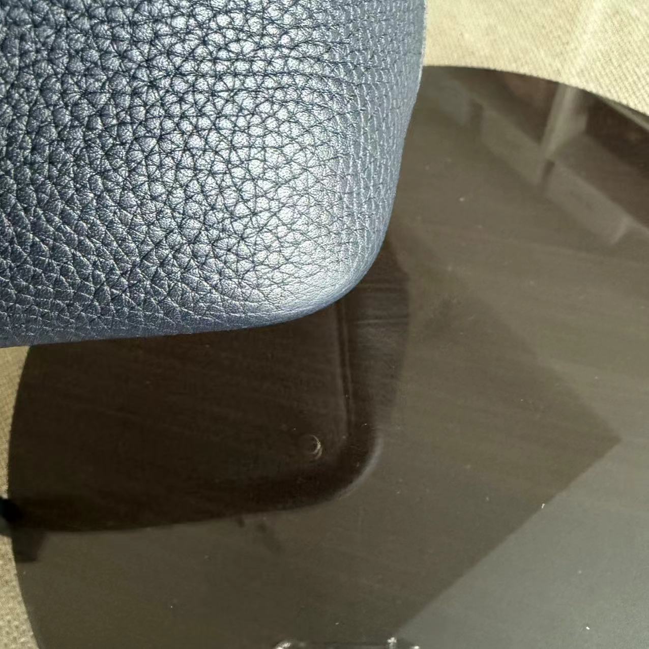 Hermes Picotin 18 - Estampille T Clémence Bleu Nuit Quincaillerie Dorée