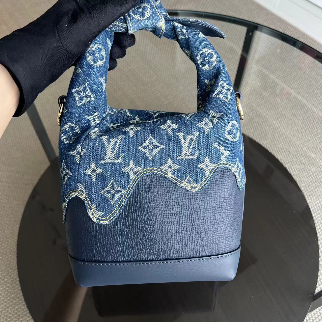 Sac à main Japanese Cruiser Denim Bleu - Kovancy