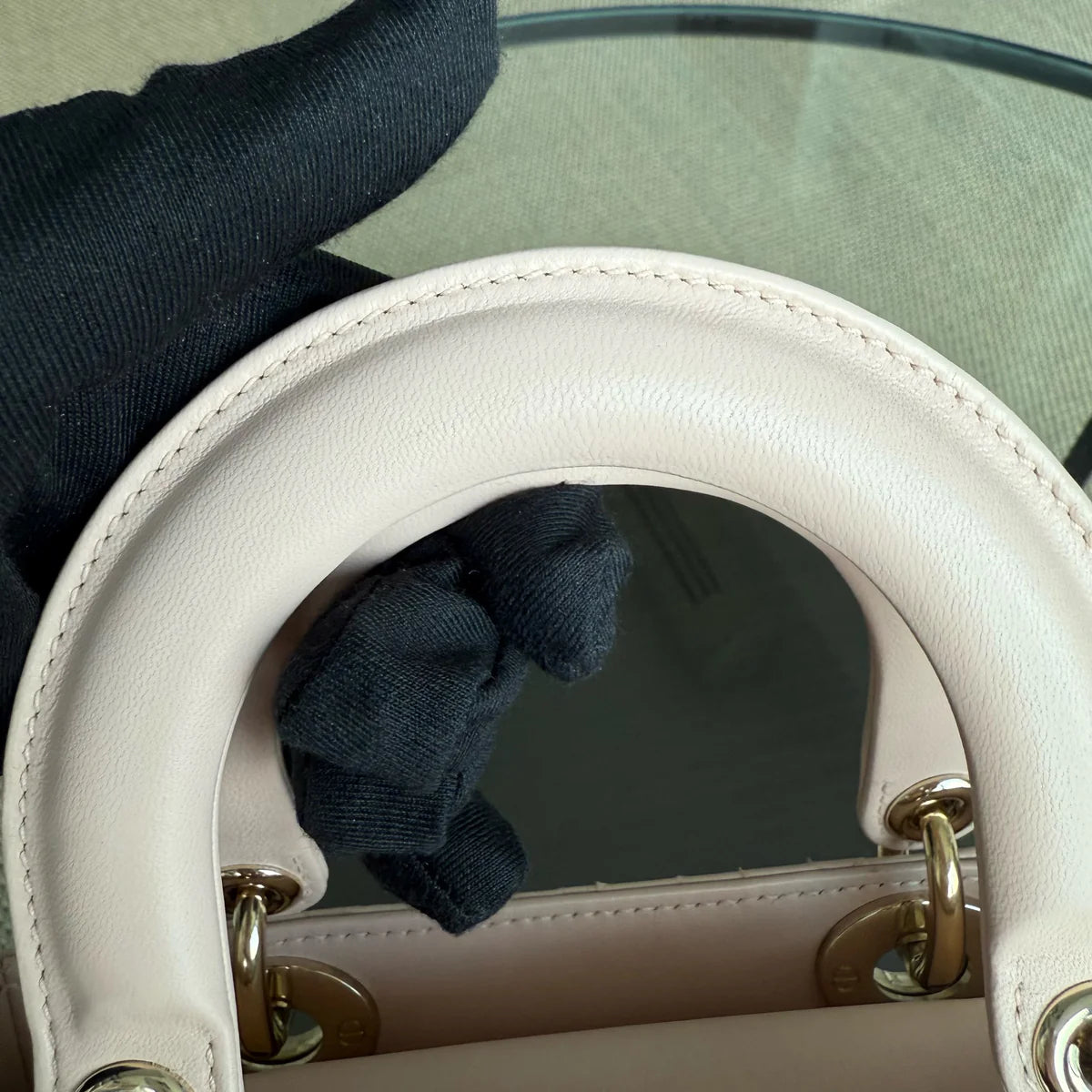 Lady Petit ABC - Cannage Lambskin MyABC Rose clair Quincaillerie dorée — Kovancy