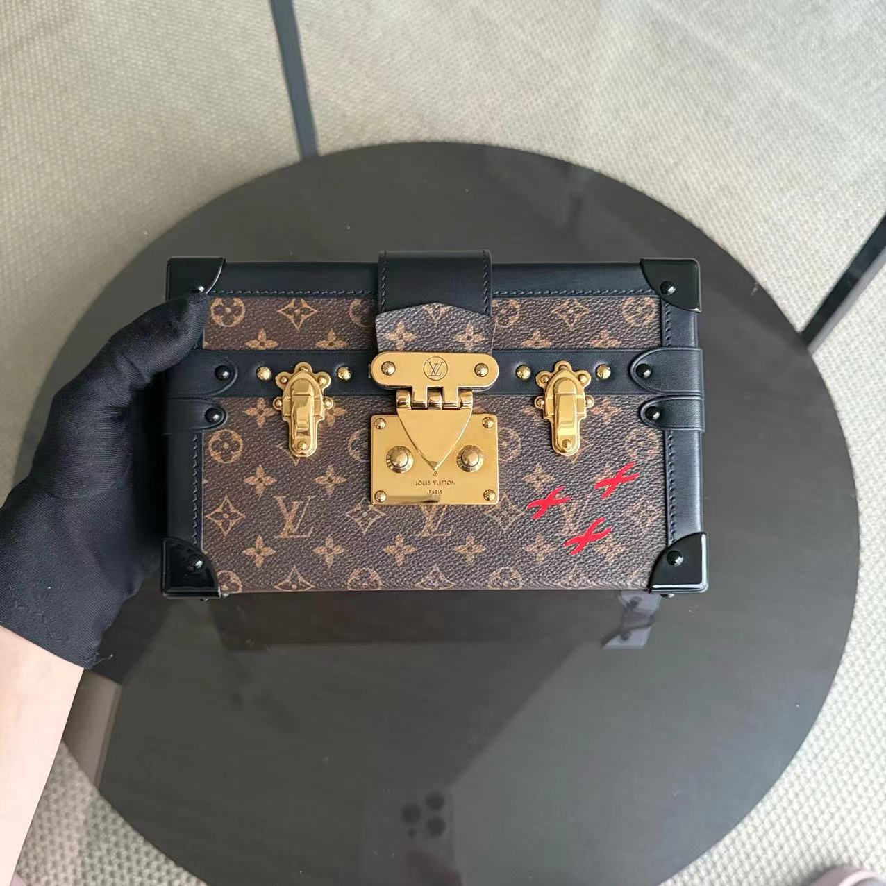 Petite Malle - Sac bandoulière Monogram Box - Kovancy