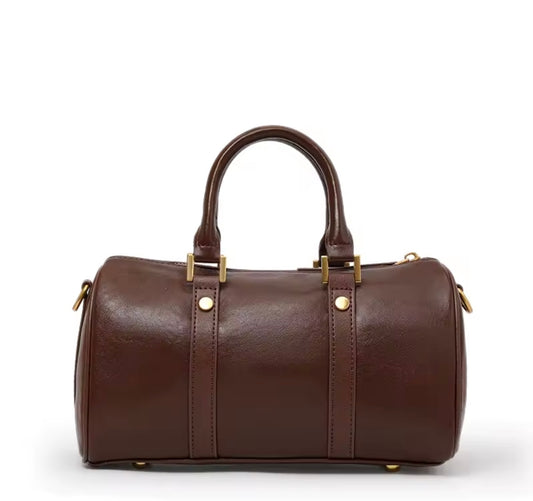 Violette Kovancy - Sac Baril Chocolat