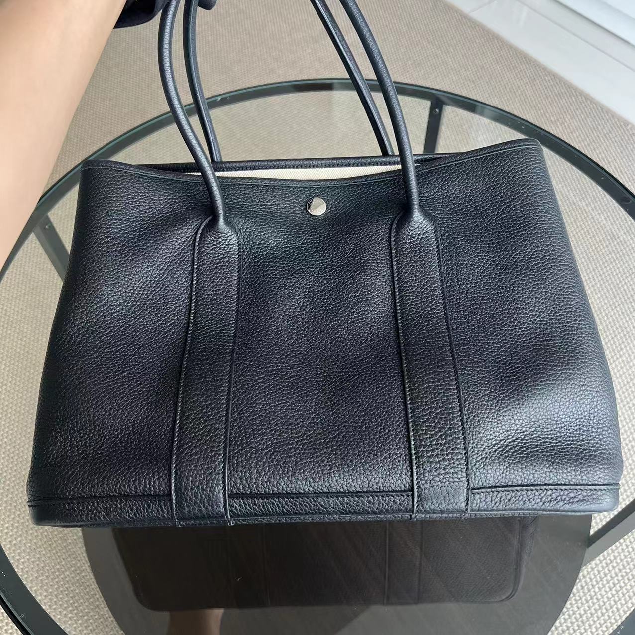 Garden Party 36 - Negonda Noir Quincaillerie Argent Noir — Kovancy