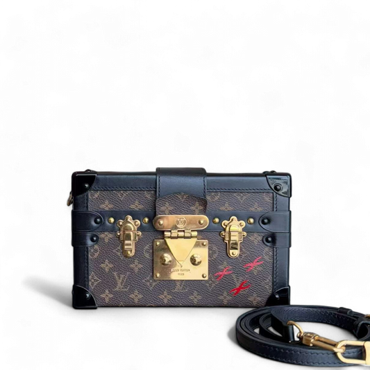 Sac bandoulière Louis Vuitton Petite Malle Monogram Box