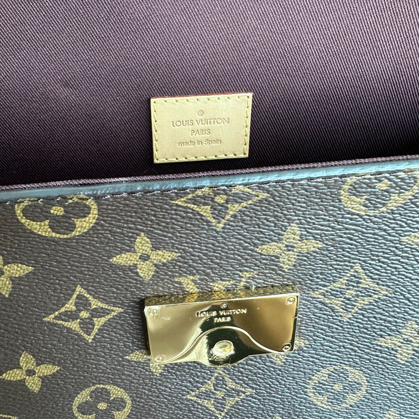 Cluny MM Monogram Blue Glacial - Kovancy