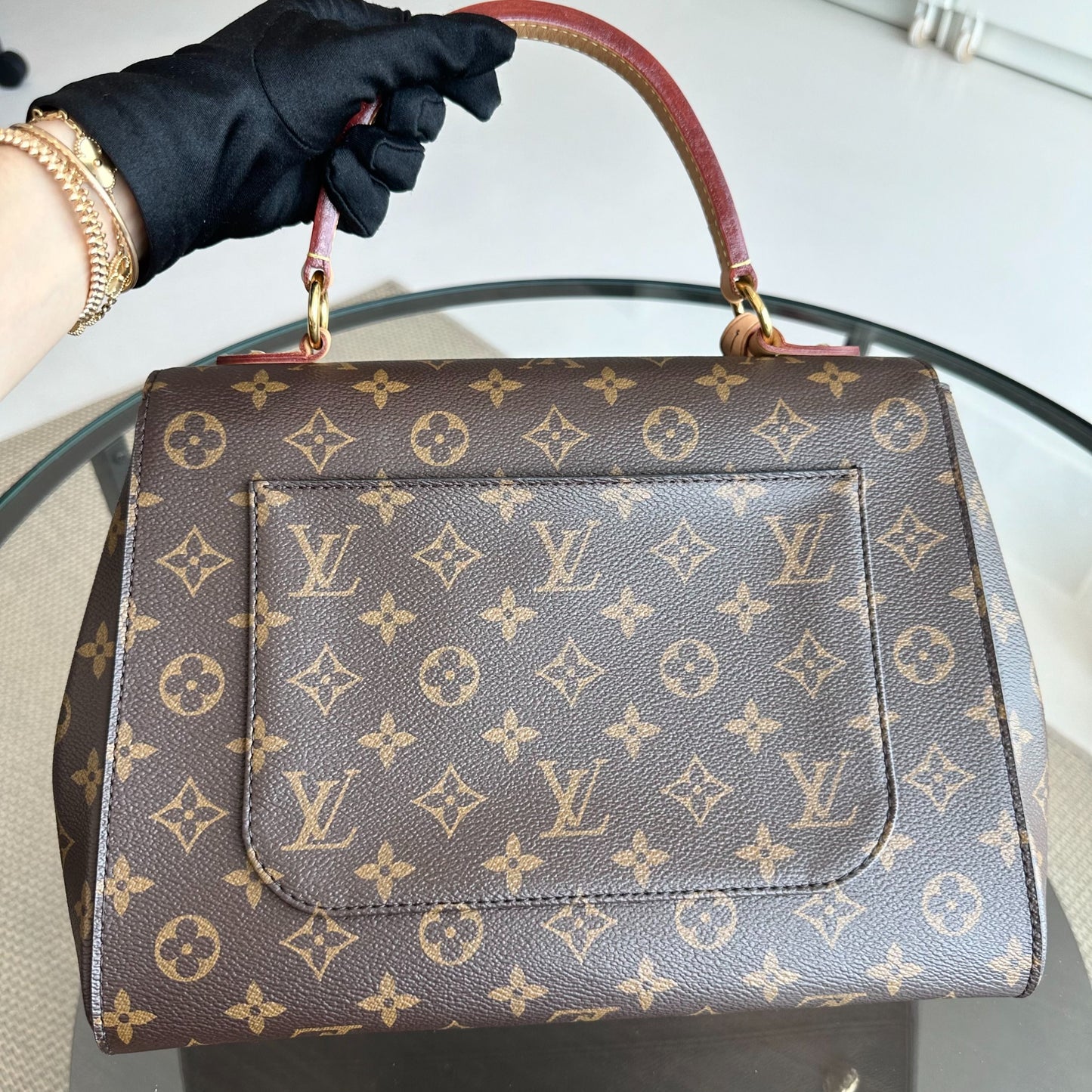 Cluny MM Monogram Blue Glacial - Kovancy