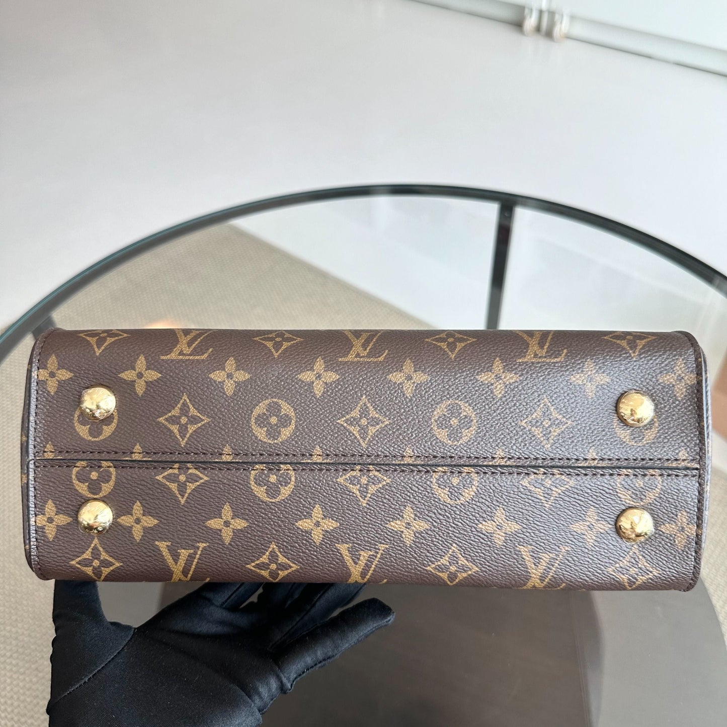Cluny MM Monogram Blue Glacial - Kovancy