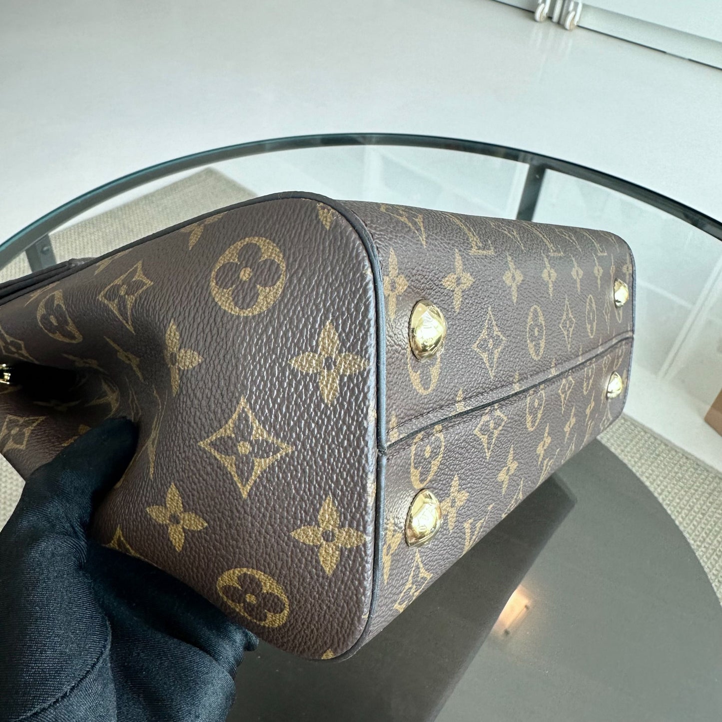 Cluny MM Monogram Blue Glacial - Kovancy