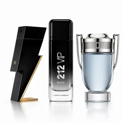 Coffret Trio Homme — Noir Souverain