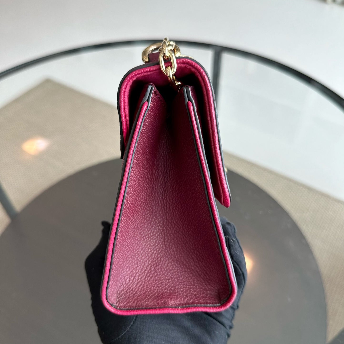 Saint Sulpice Empriente Raisin Monogram Rouge GHW - Kovancy