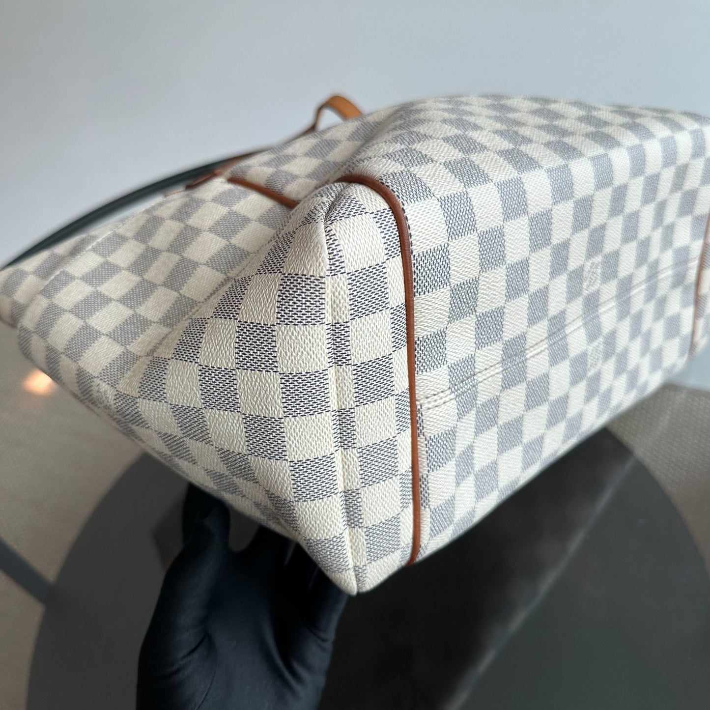 Sac à bandoulière Totally Damier Azure MM — Kovancy