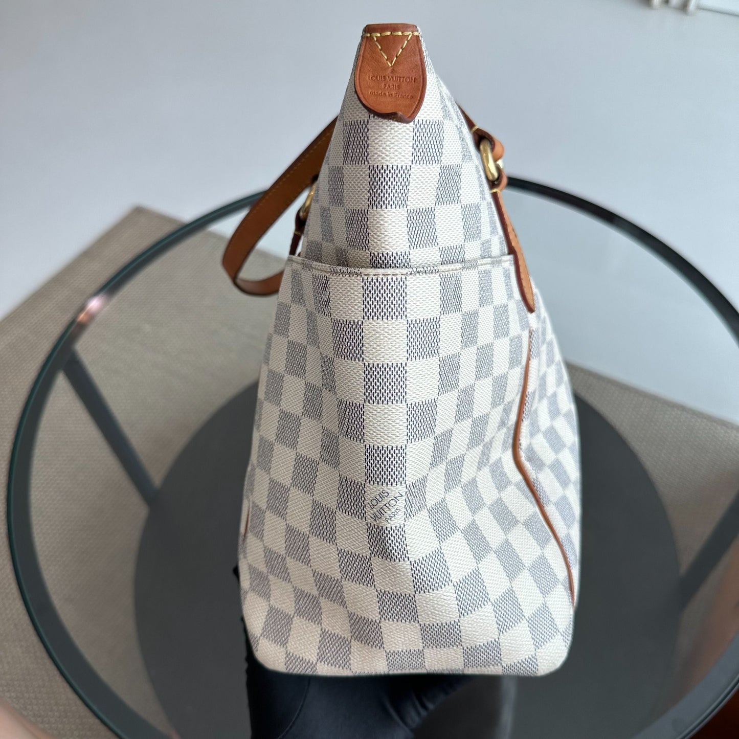 Sac à bandoulière Totally Damier Azure MM — Kovancy