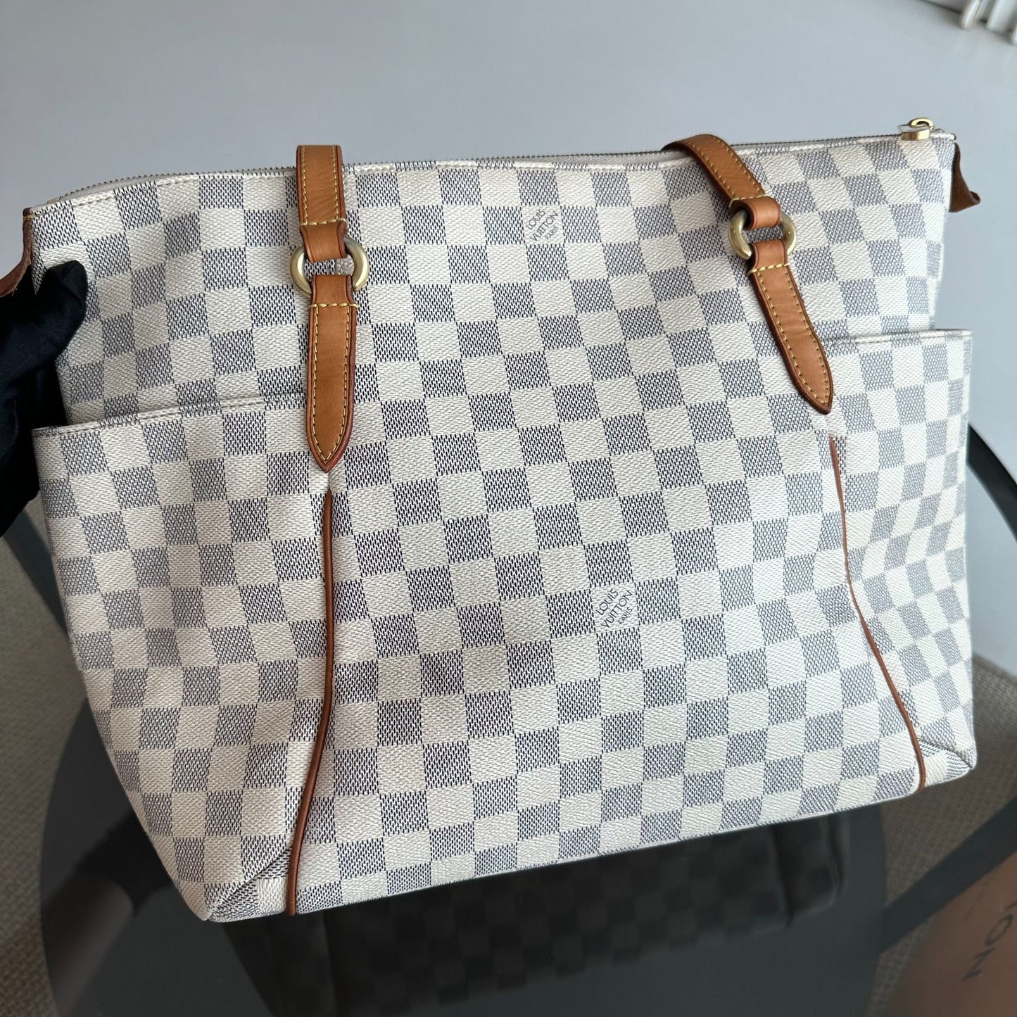 Sac à bandoulière Totally Damier Azure MM — Kovancy