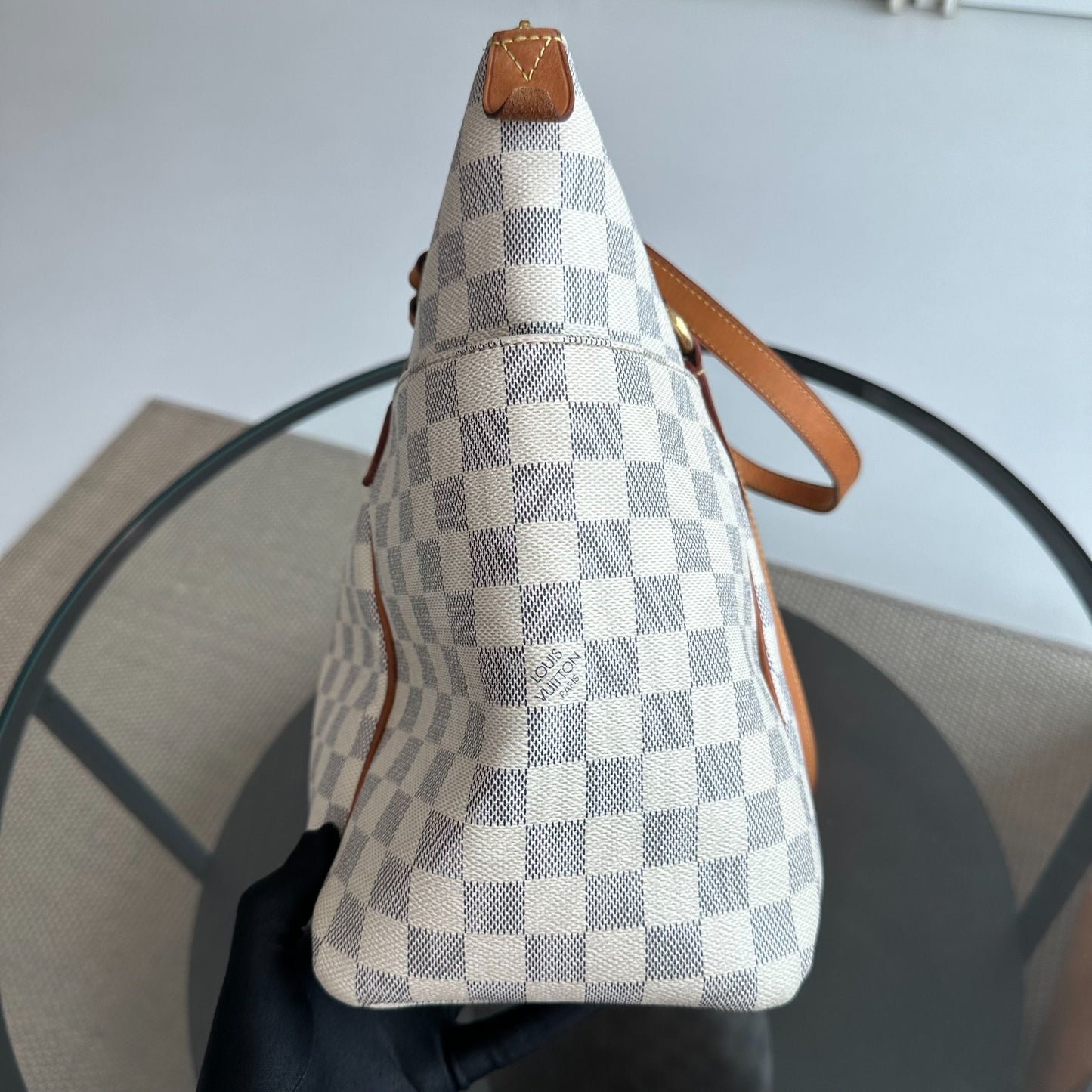 Sac à bandoulière Totally Damier Azure MM — Kovancy