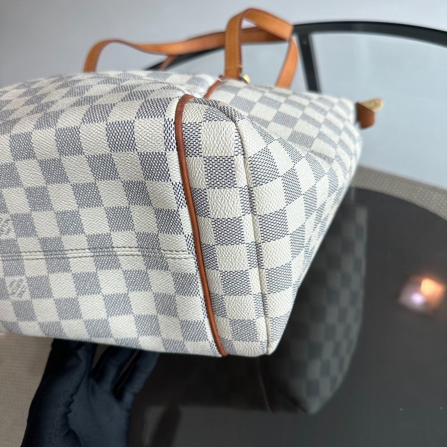 Sac à bandoulière Totally Damier Azure MM — Kovancy