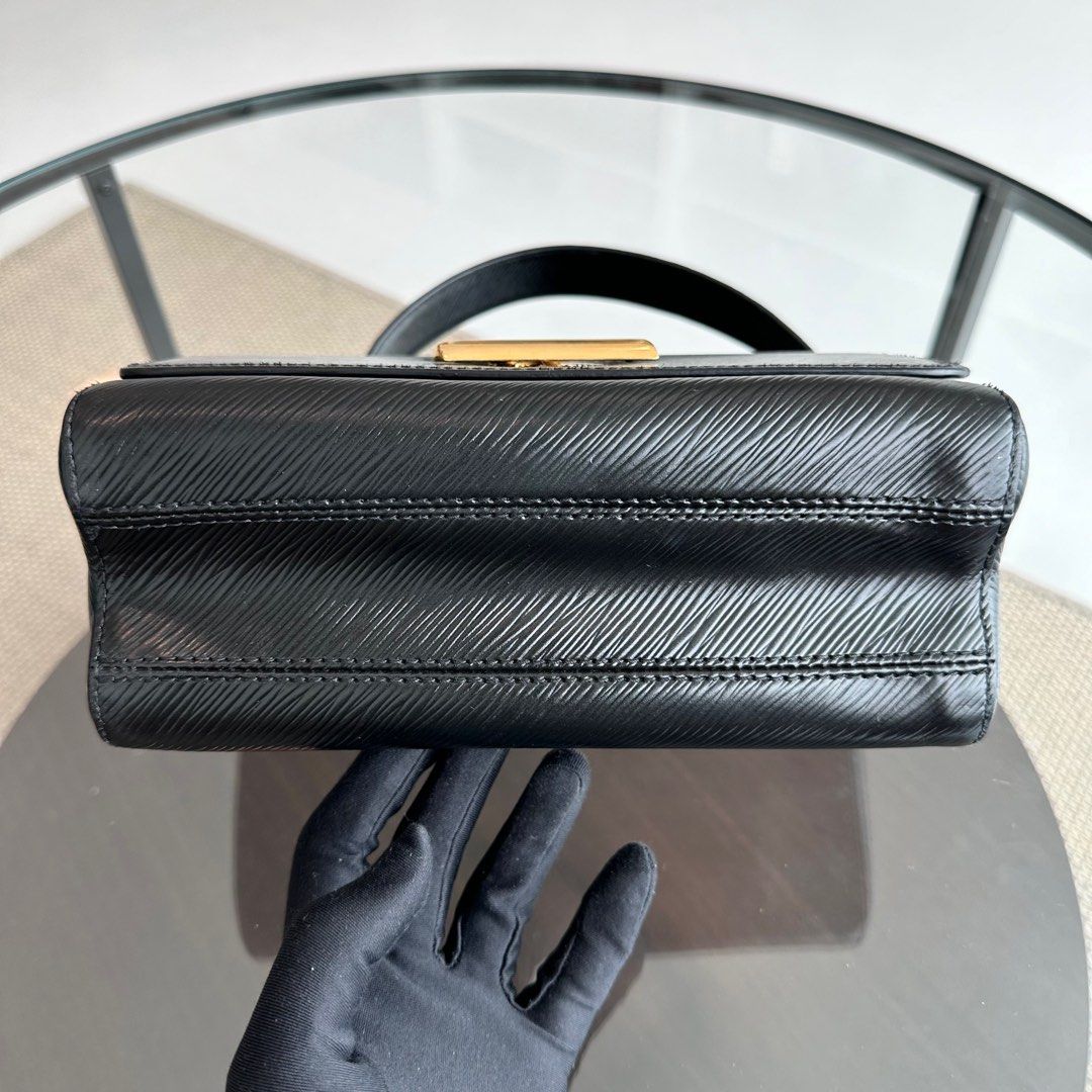 Twist MM EPI Cuir Noir Noir GHW - Kovancy