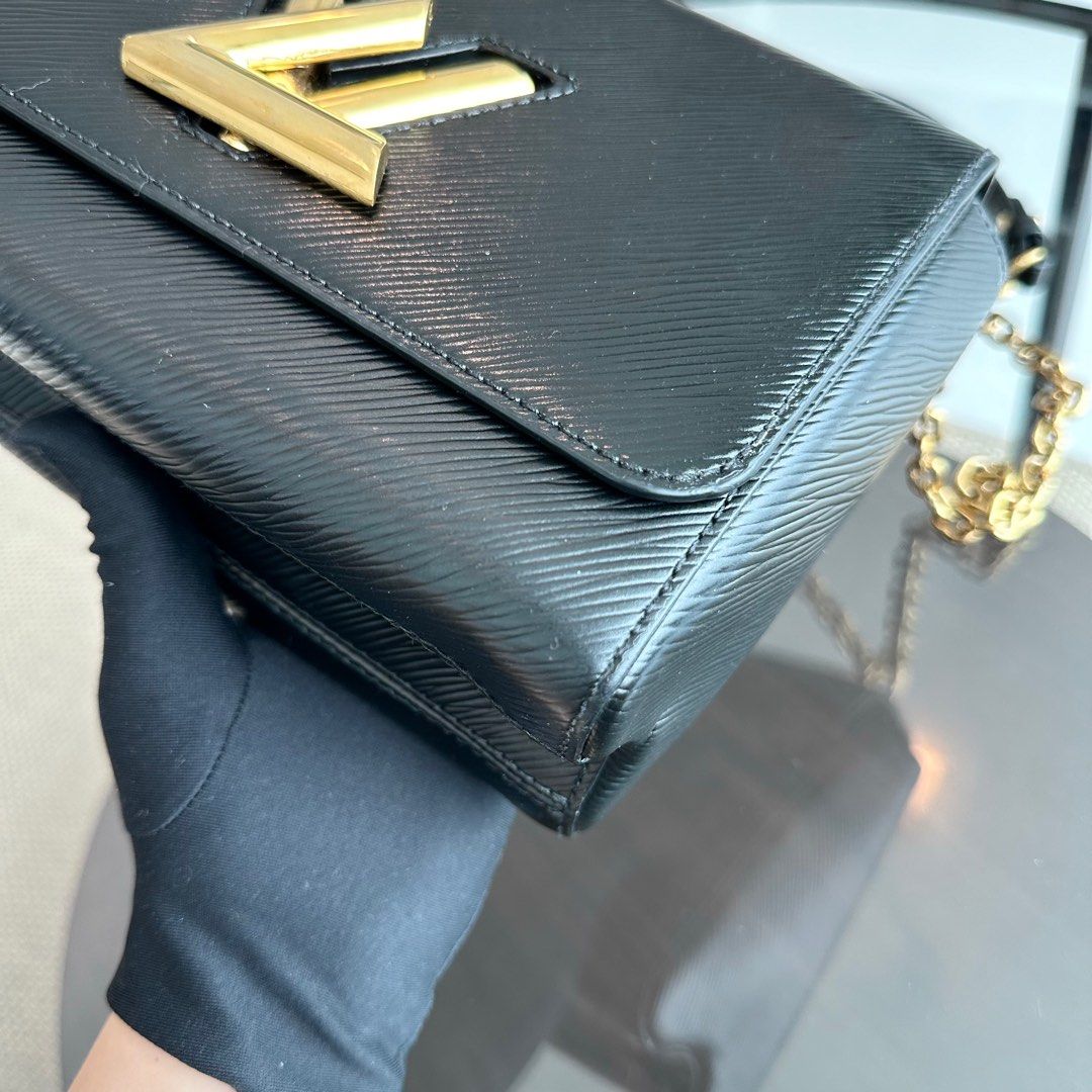 Twist MM EPI Cuir Noir Noir GHW - Kovancy