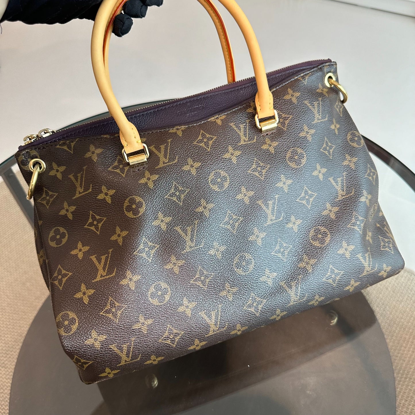 Sac à bandoulière  Pallas MM Monogram Violet — Kovancy