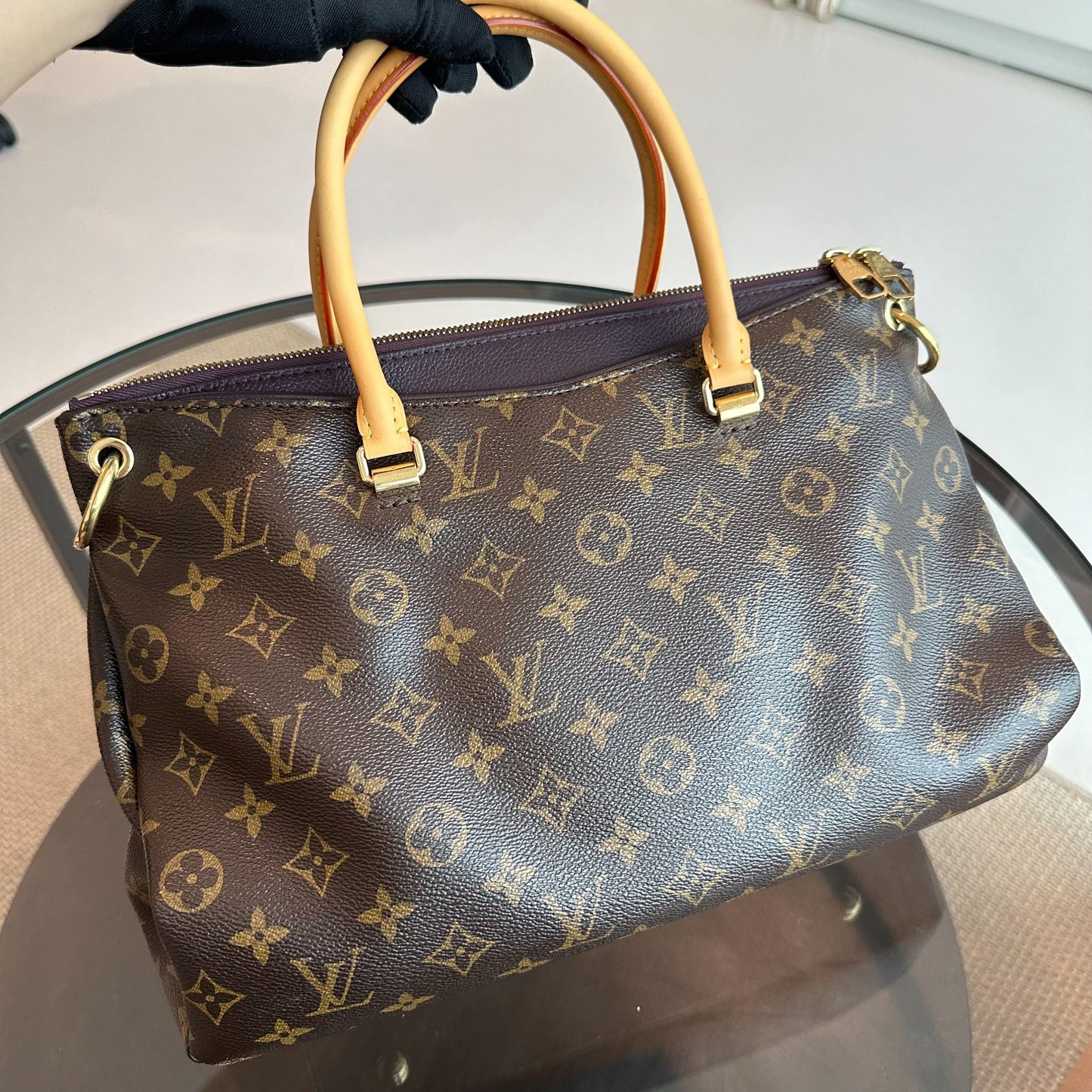 Sac à bandoulière  Pallas MM Monogram Violet — Kovancy