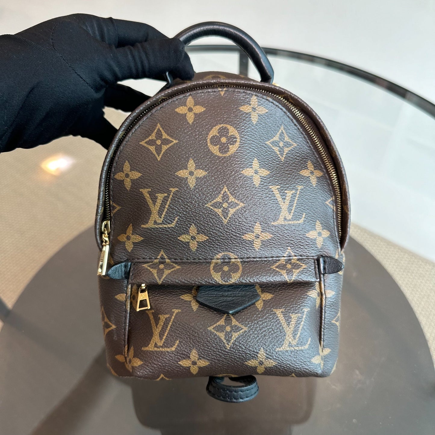 Mini sac à dos Monogram Palm Spring — Kovancy