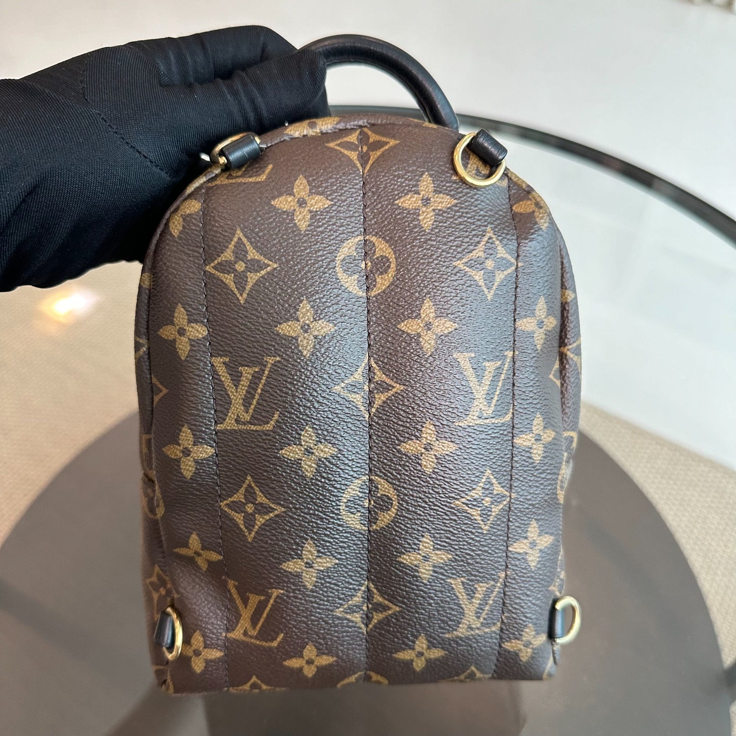Mini sac à dos Monogram Palm Spring — Kovancy