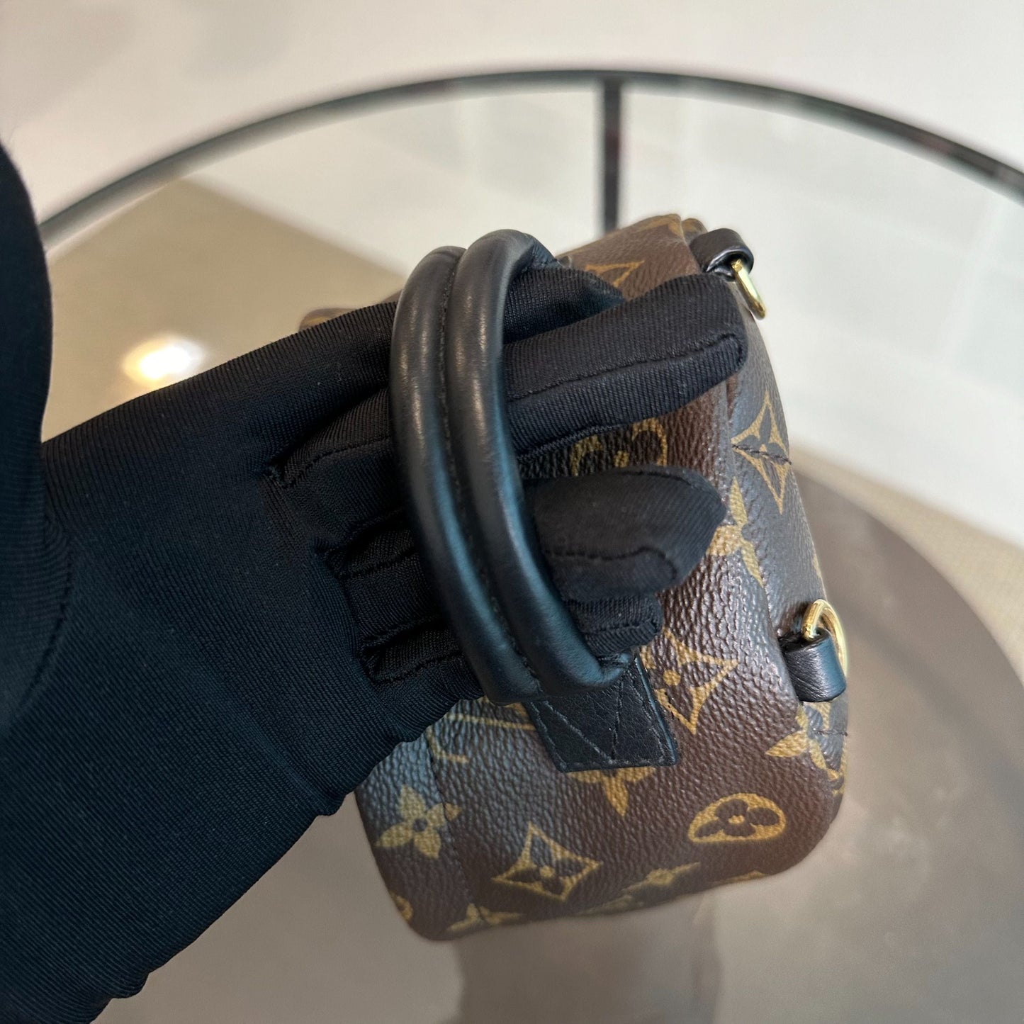 Mini sac à dos Monogram Palm Spring — Kovancy