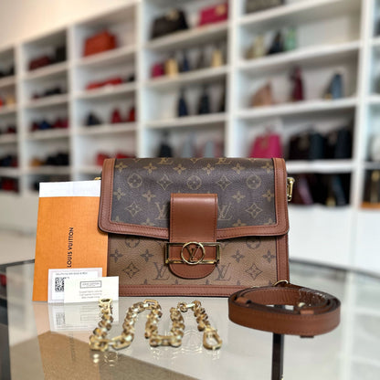 Sac bandoulière LVT Dauphine MM Monogram