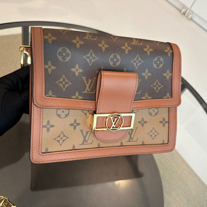 Sac bandoulière LVT Dauphine MM Monogram