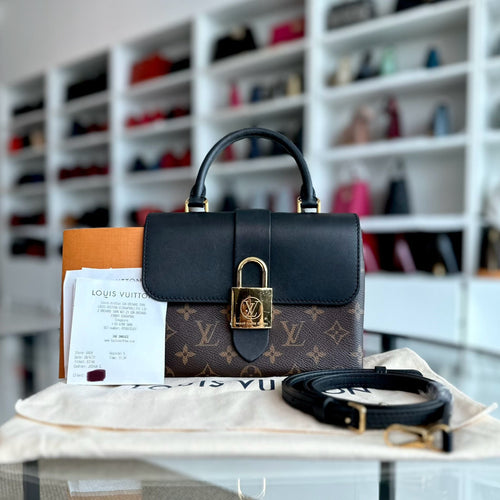 Sac bandoulière Locky BB Monogram Noir - Kovancy
